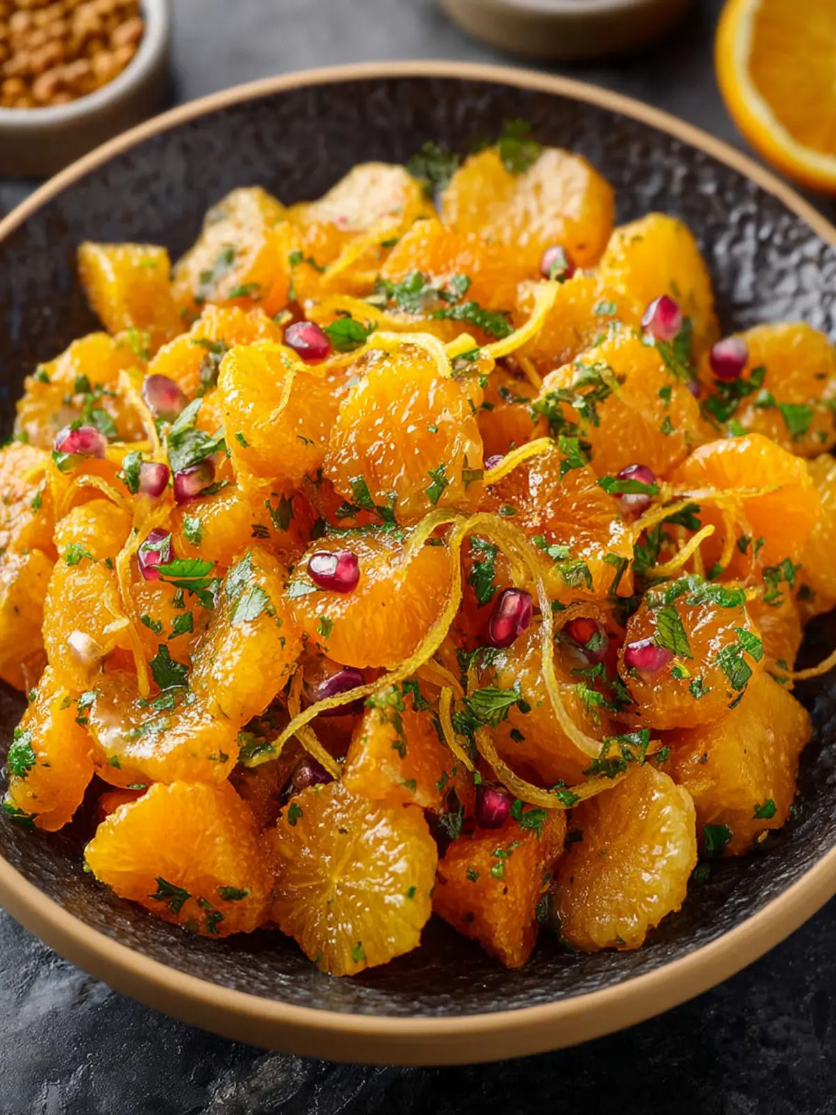 Orange Chaat Recipe (Santra Chaat) First Image