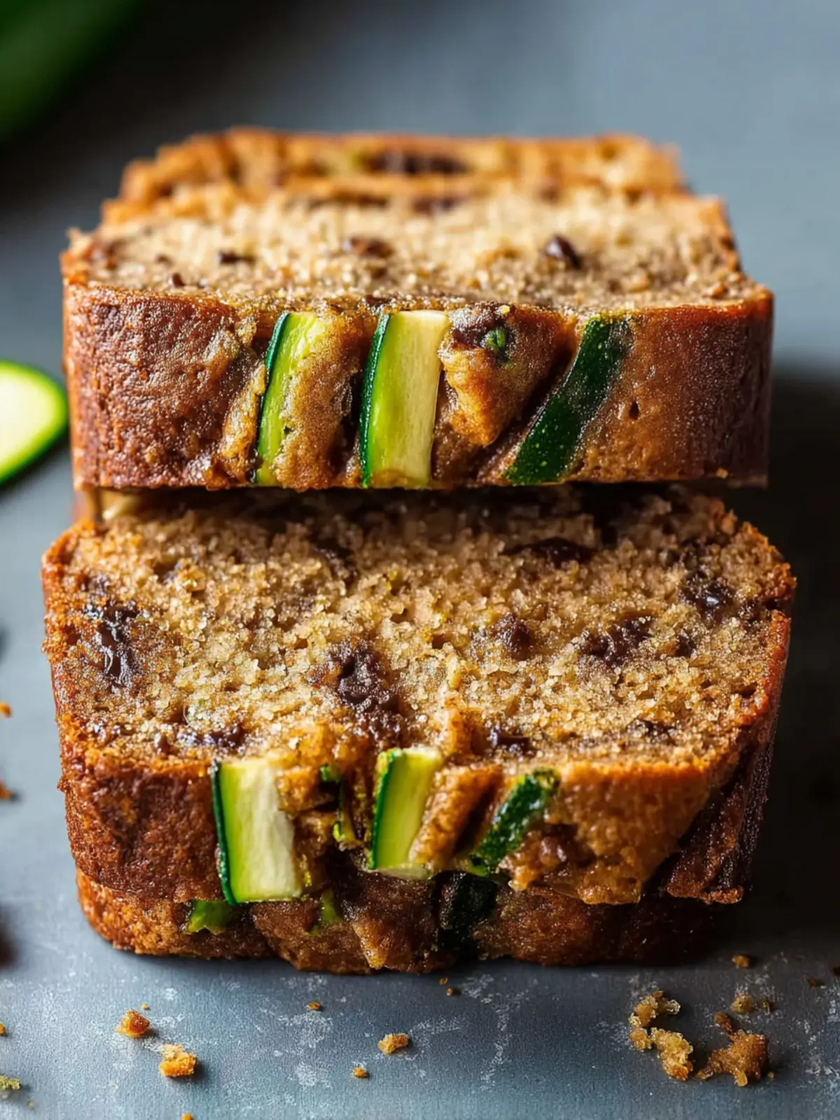 Almond Flour Zucchini Bread First Image