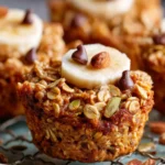 Baked Oatmeal Cups with Banana First Image