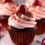 Cherry Cordial Cupcakes First Image