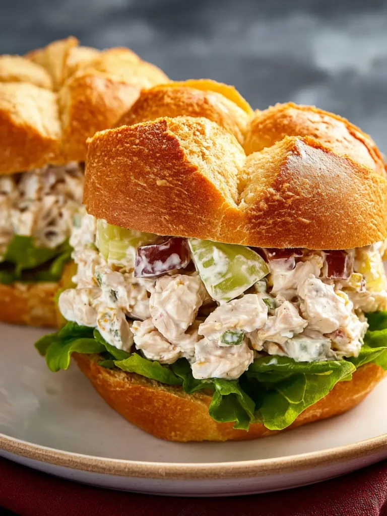 Chicken Salad Sandwiches First Image