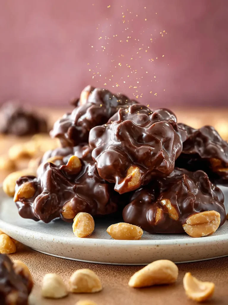 Chocolate Peanut Clusters First Image