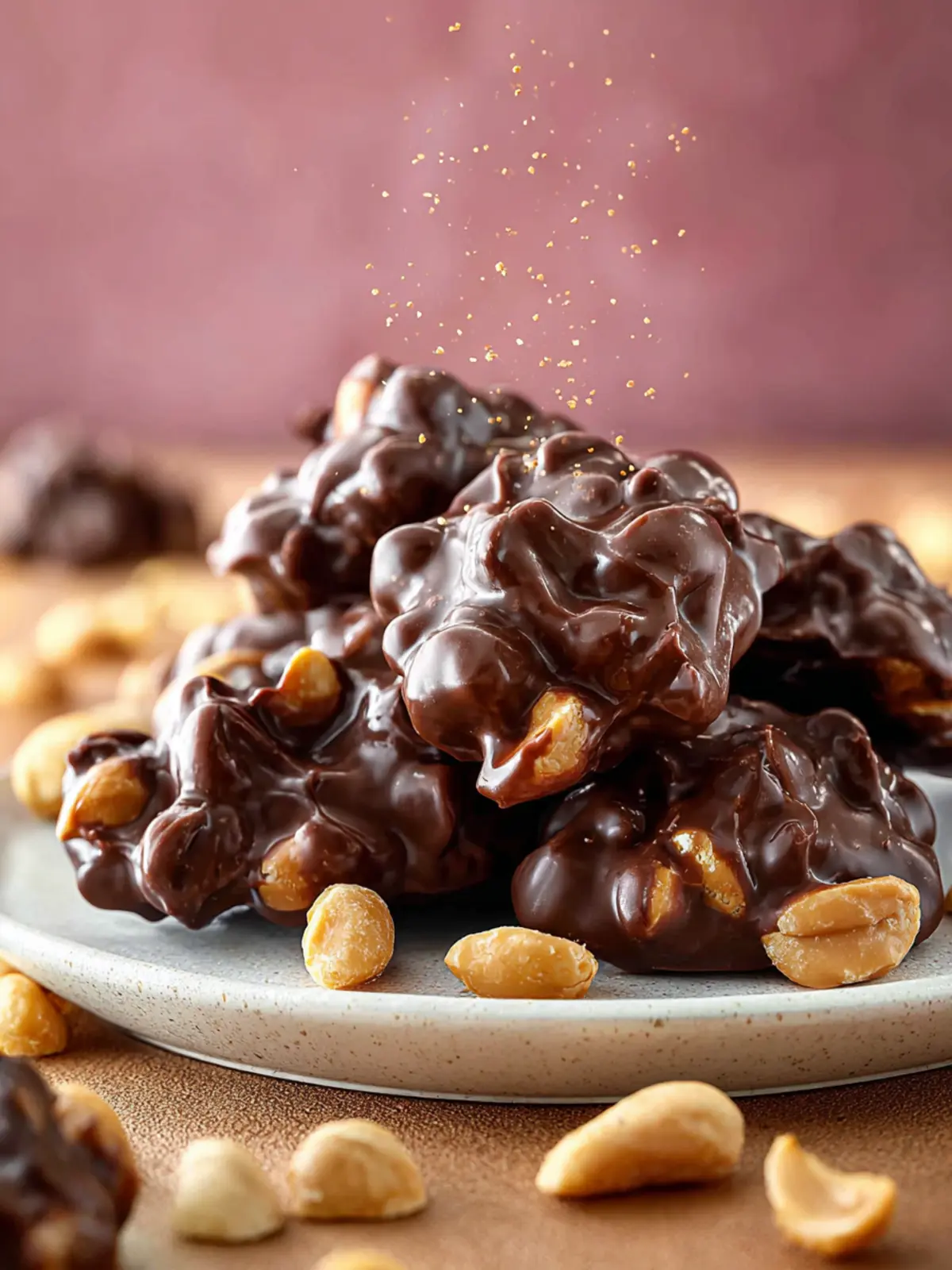 Chocolate Peanut Clusters First Image