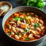 Comforting Chicken Minestrone Soup for Cozy Nights First Image