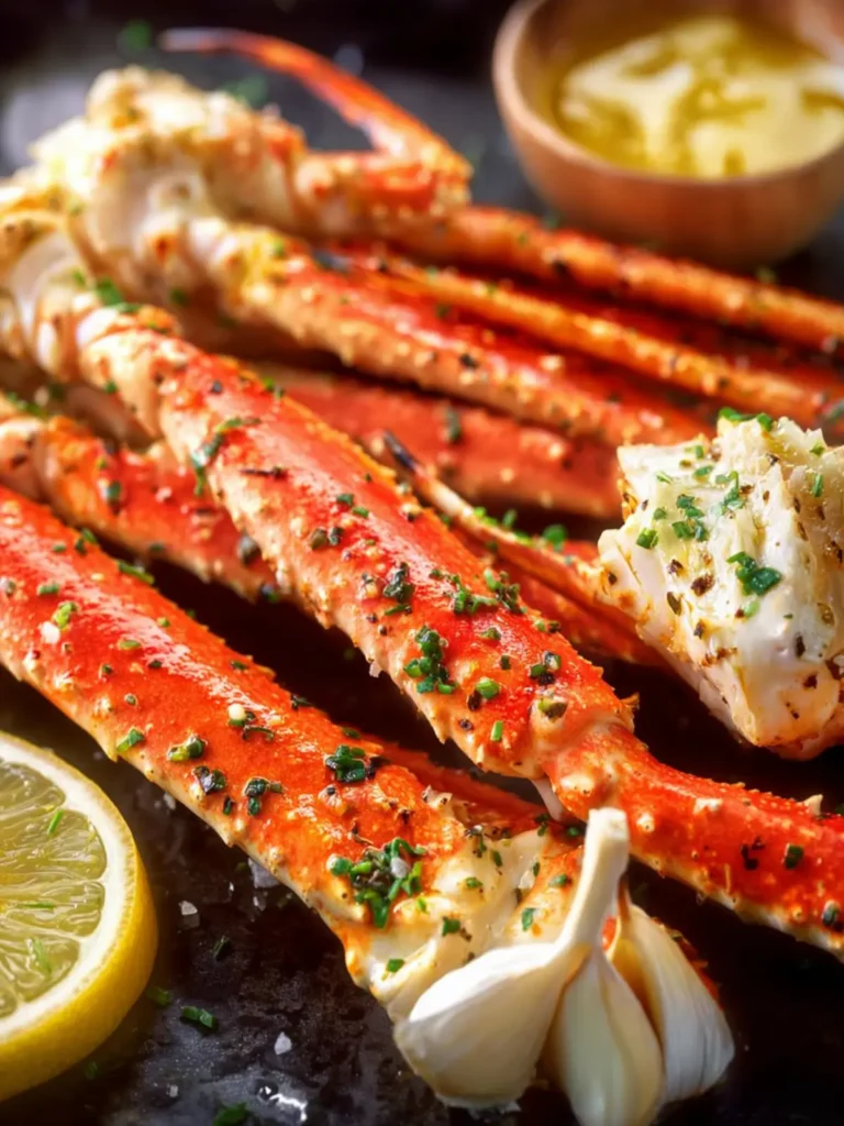 Crab Legs in the Oven with Garlic First Image