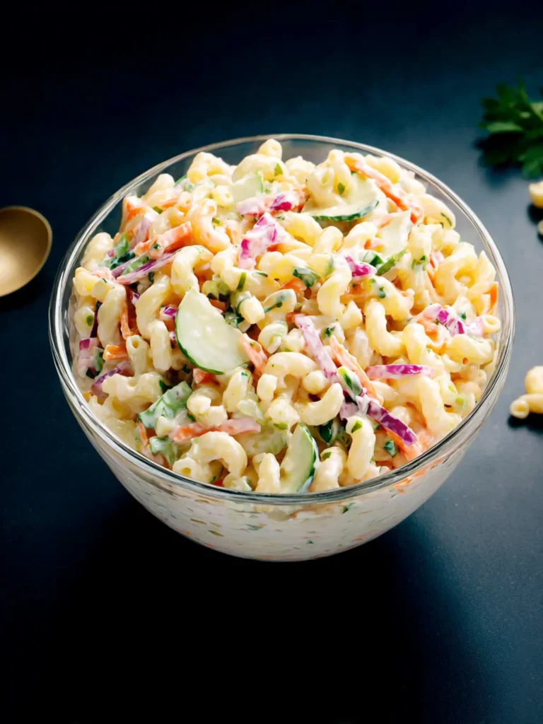 Macaroni Coleslaw Salad First Image