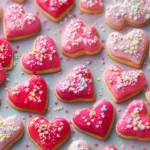 Mini Heart Sugar Cookies First Image