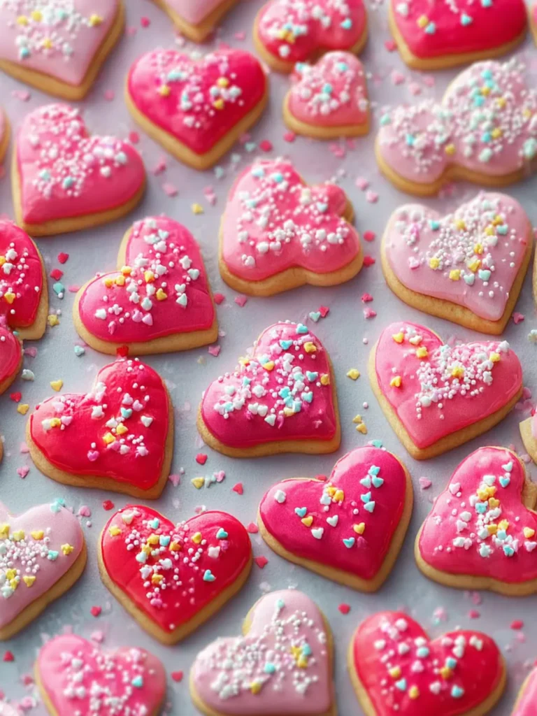 Mini Heart Sugar Cookies First Image