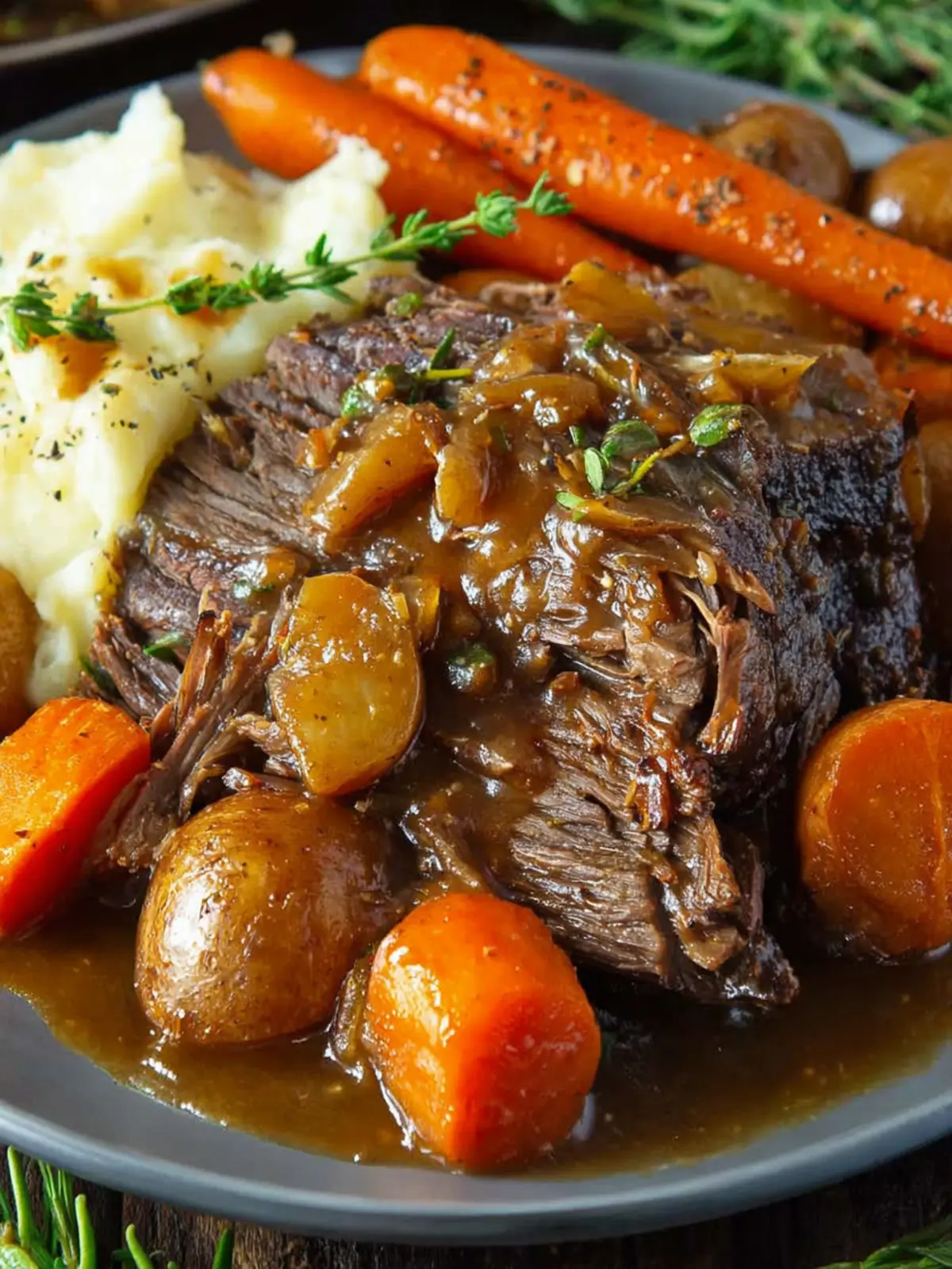Slow Cooker Classic Pot Roast First Image
