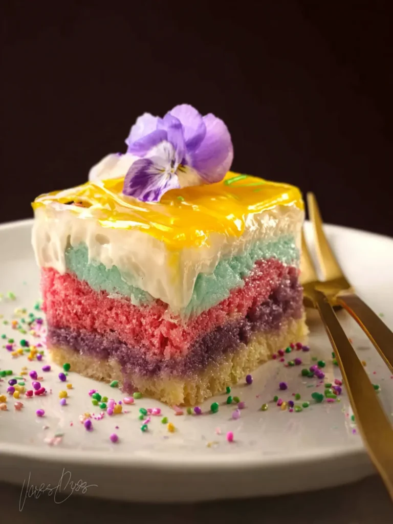 Spring Poke Cake Recipe First Image