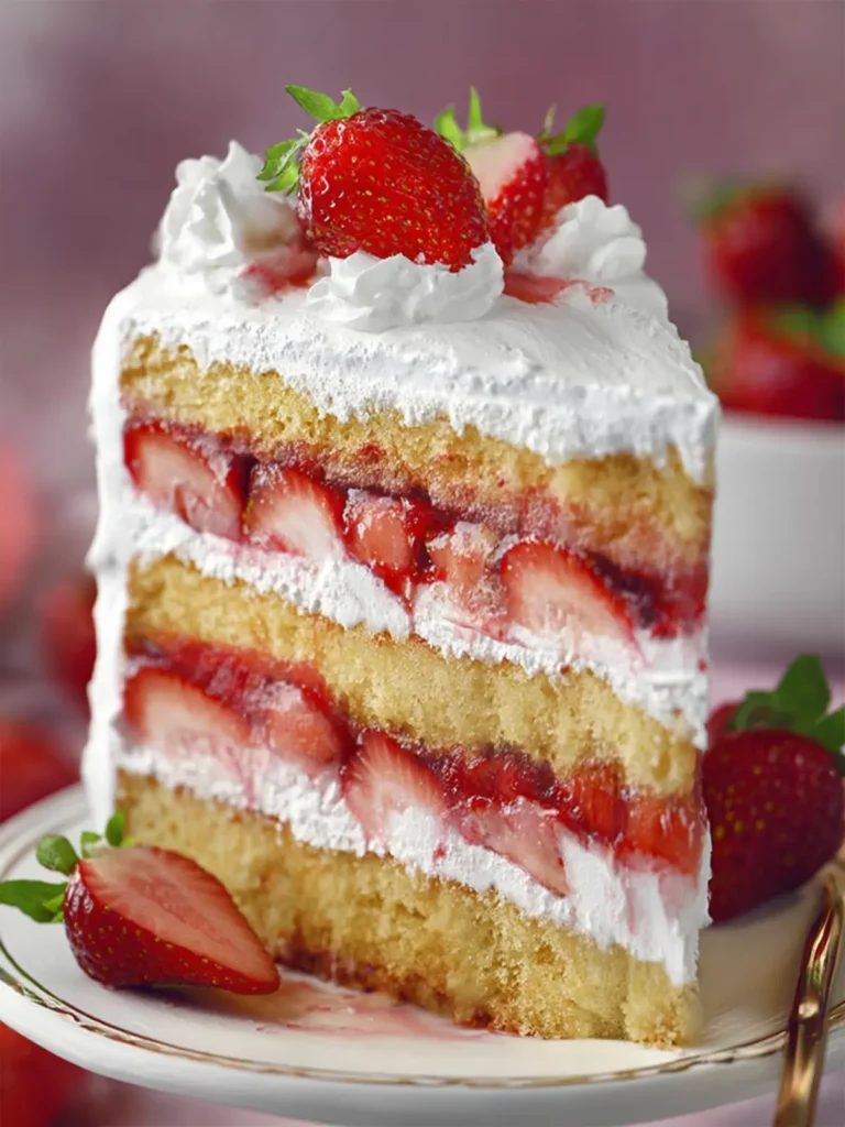 Strawberry Shortcake Cake First Image
