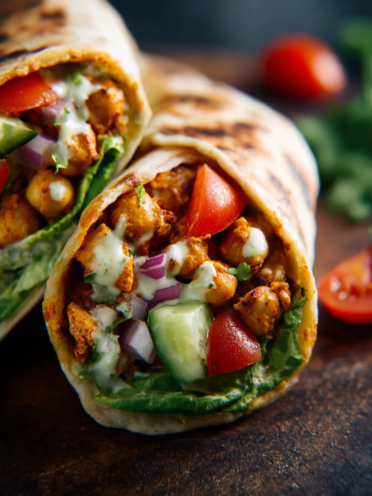 Tikka Masala Wrap First Image