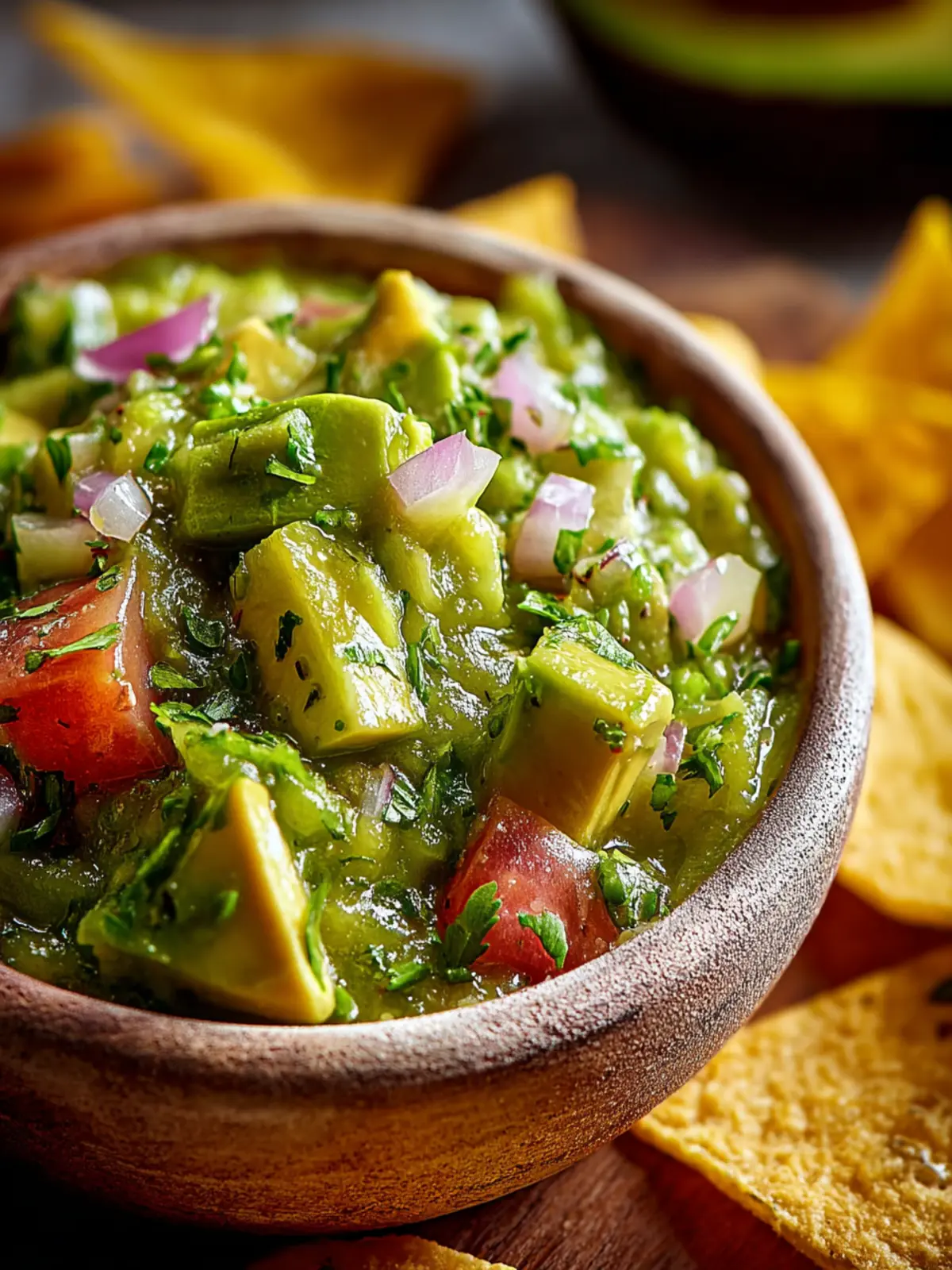 Zesty Tomatillo Avocado Salsa: A Flavorful Fiesta Treat First Image