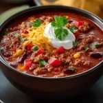 Best Crockpot Ground Beef Taco Soup First Image