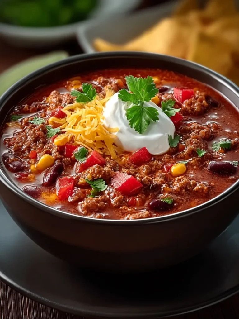 Best Crockpot Ground Beef Taco Soup First Image