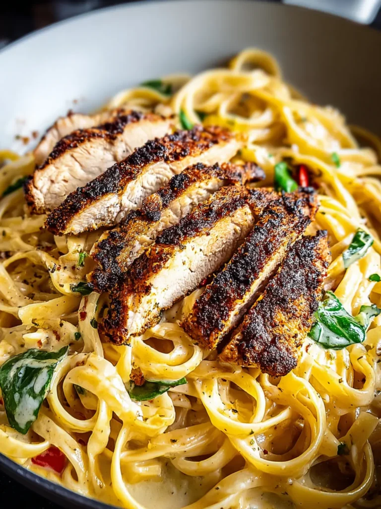 Blackened Chicken Alfredo First Image