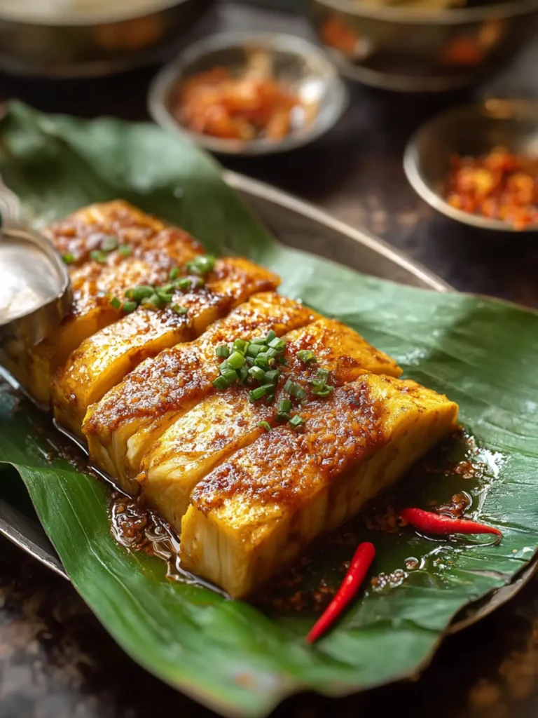 Delicious Malaysian Otak Otak: Spiced Fish Custard Recipe First Image