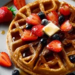 Fluffy Whole Wheat Waffles First Image