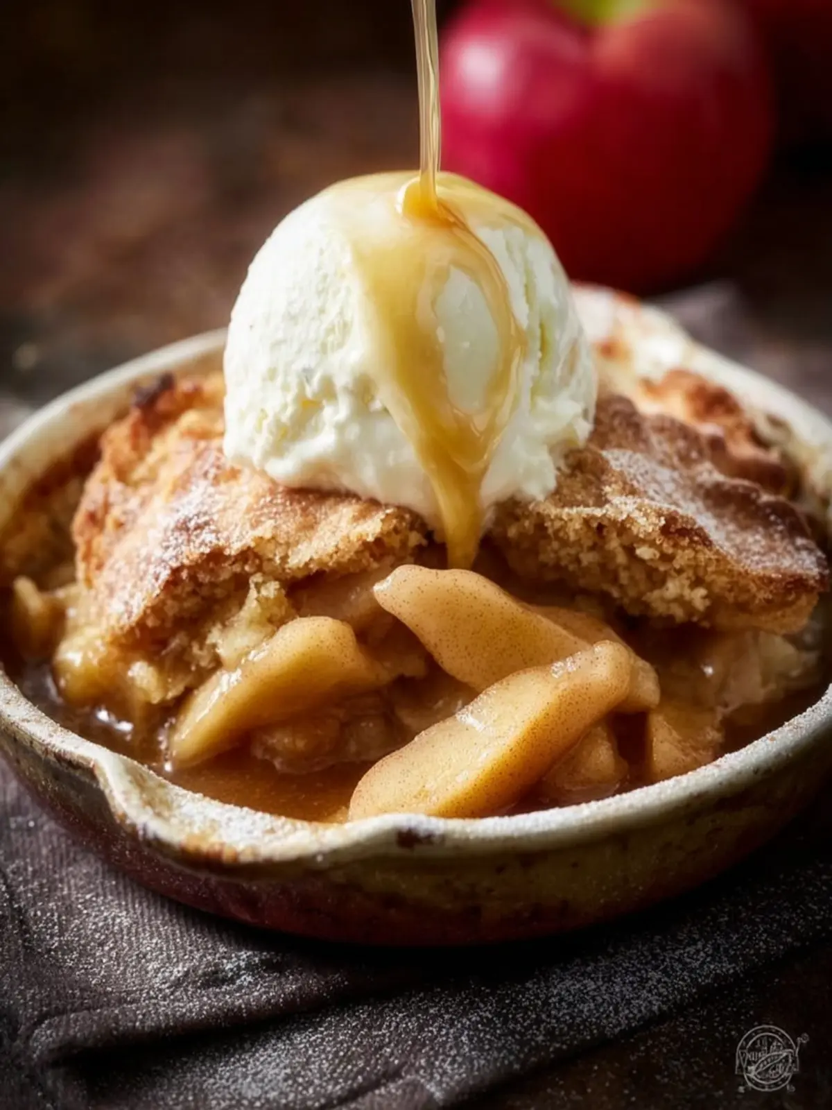 French Apple Cobbler First Image