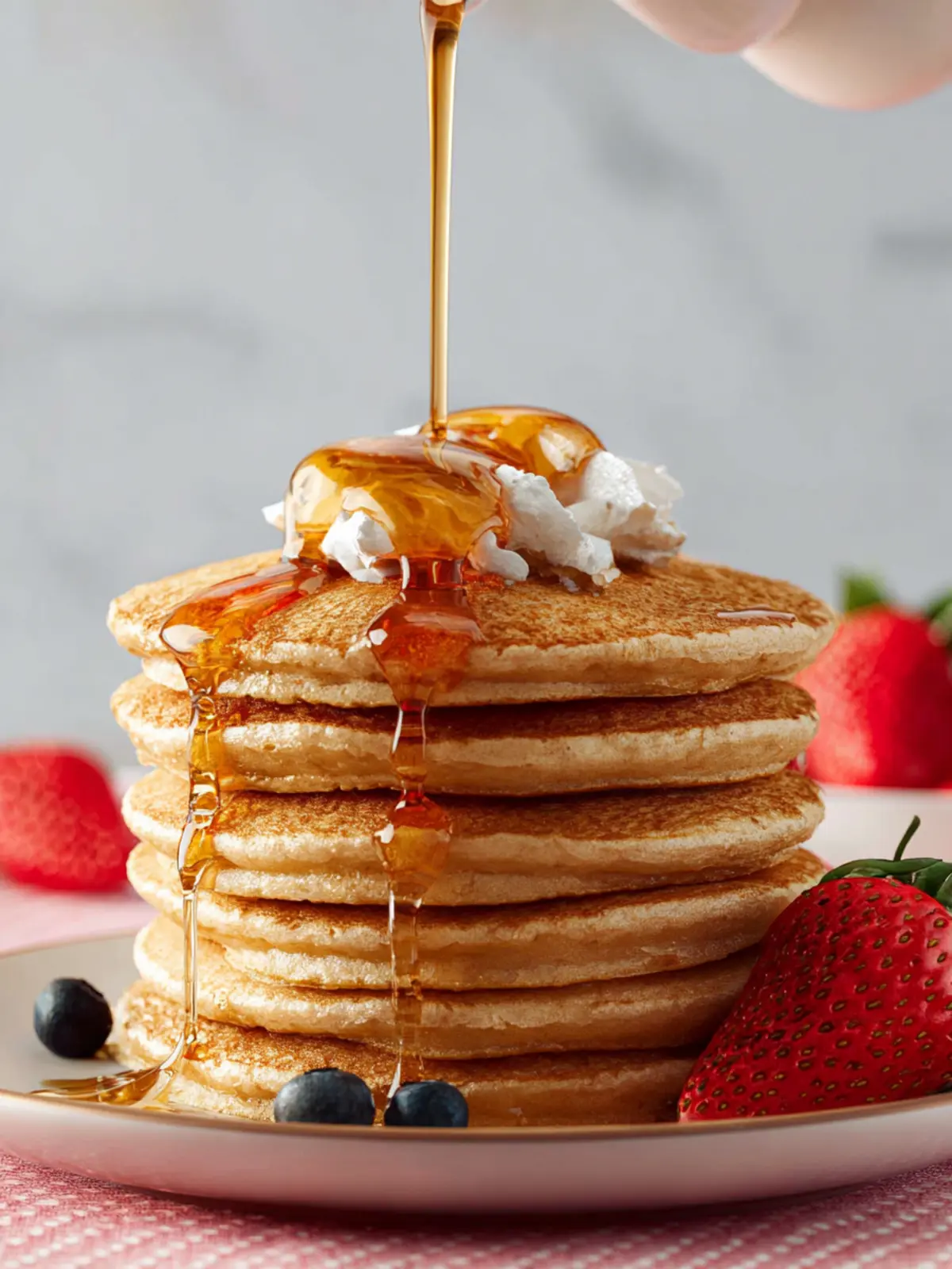 Greek Yogurt Pancakes First Image