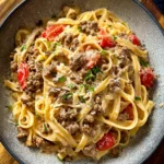 Ground Beef Alfredo First Image
