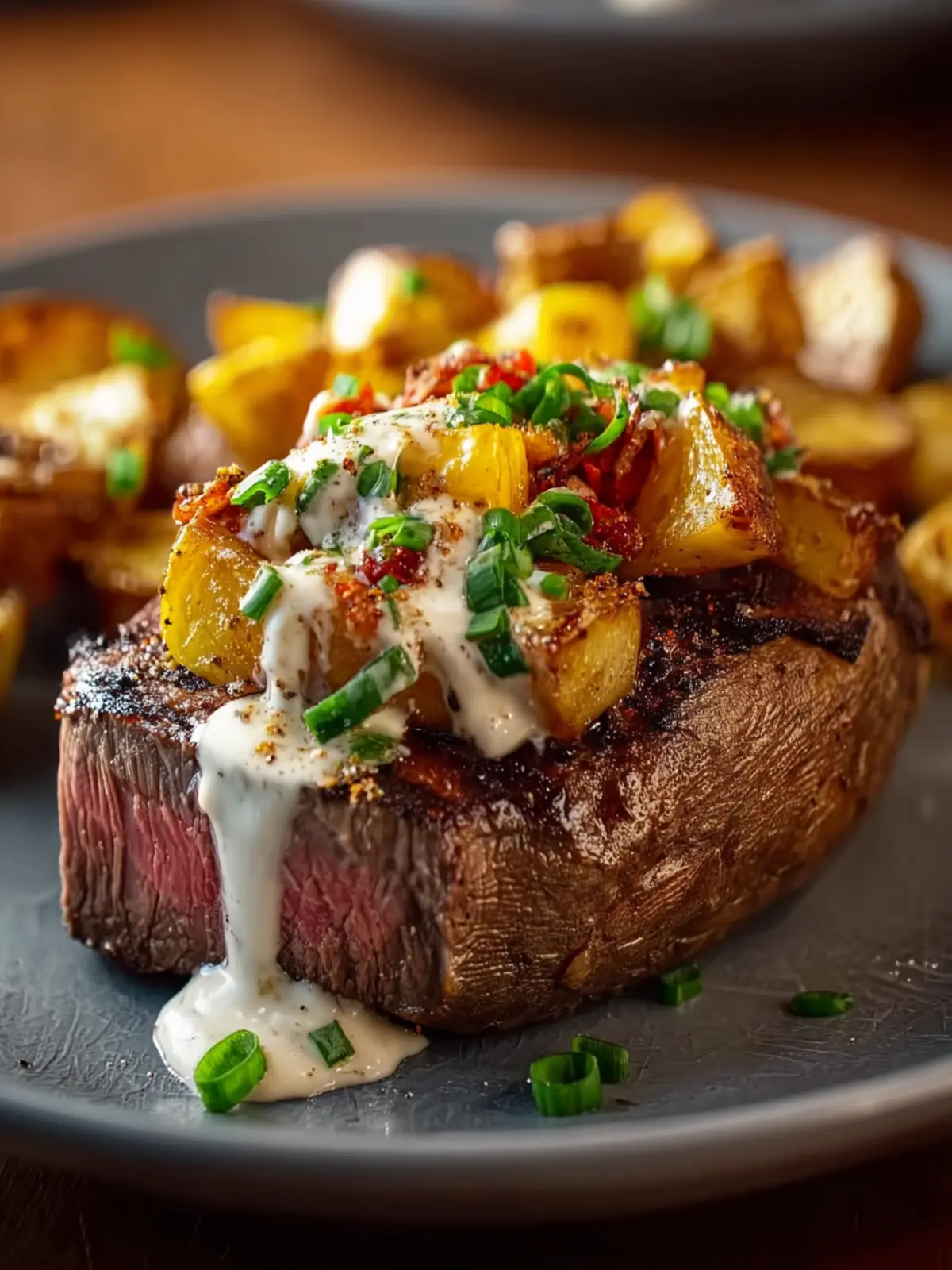 Loaded Steak Potato First Image