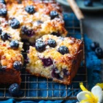 Moist Lemon Blueberry Buttermilk Cake (Rustic Style) First Image