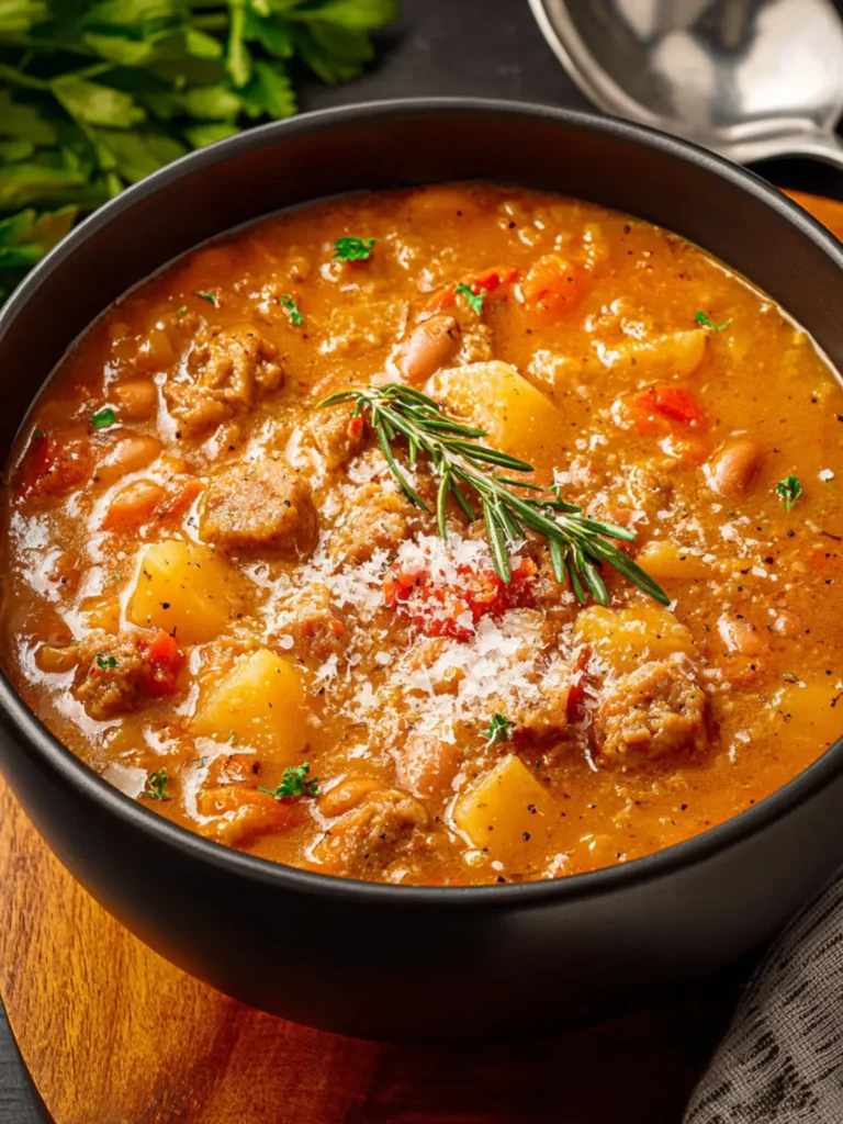 Sausage Bean Soup First Image