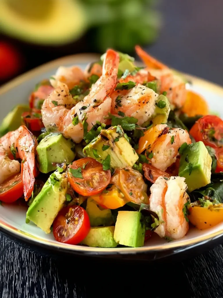 Shrimp and Avocado Salad First Image