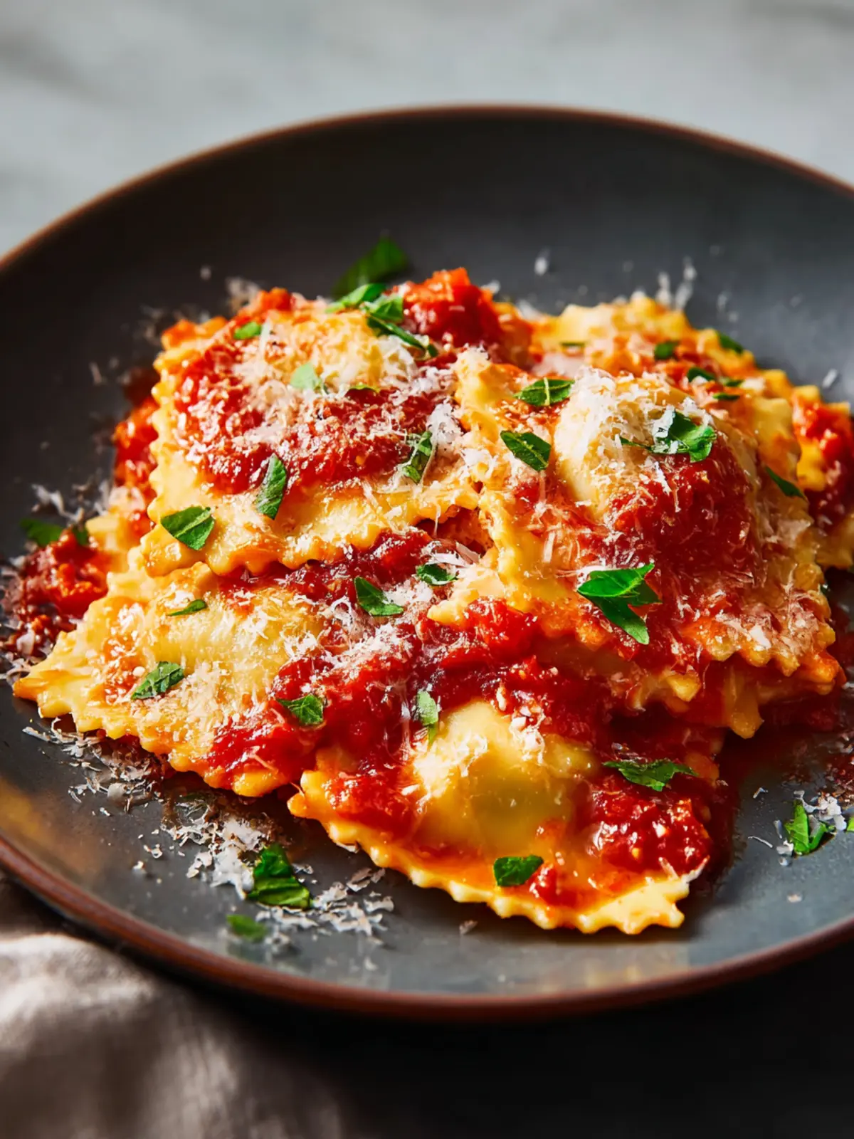 Slow Cooker Ravioli Lasagna First Image