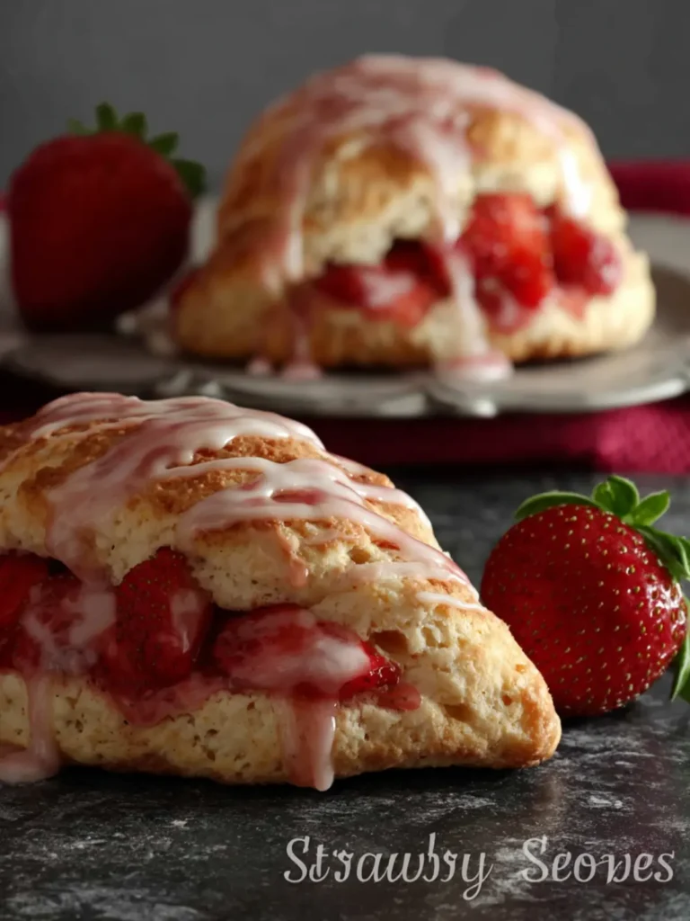 Strawberry Scones First Image