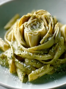Artichoke Pesto Pasta First Image