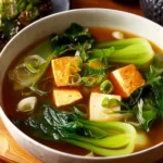 Bok Choy Tofu Soup First Image