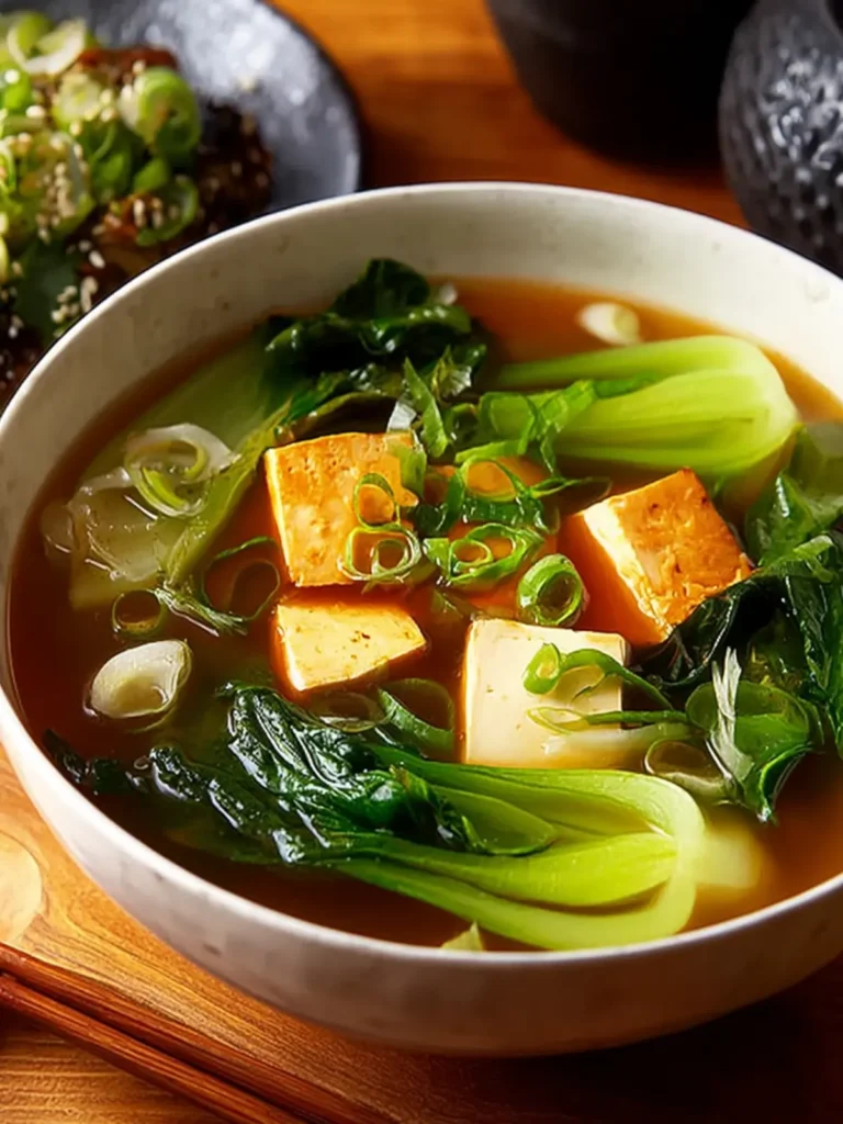 Bok Choy Tofu Soup First Image